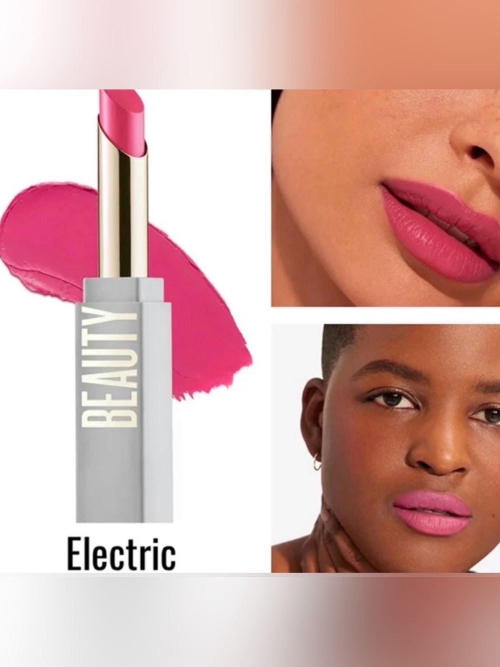 2X Beautycounter Statement Marker ELECTRIC Satin Lipstick